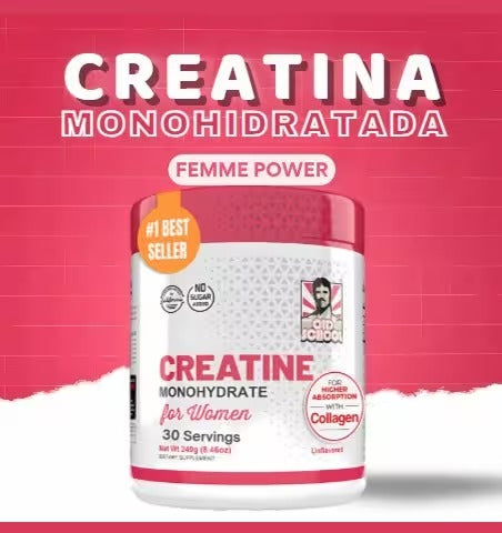 CREATINA MONOHIDRATO PARA MUJERES
